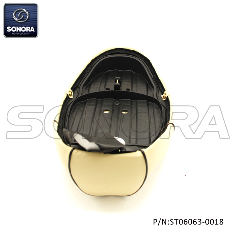 ZNEN SPARE PART ZN50QT-E1 RETRO White Seat (P/N:ST06063-0018) Top Quality