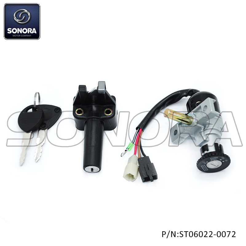 QINGQI QM125GY-2B Ignition lock set (P/N:ST06022-0072) Top Quality