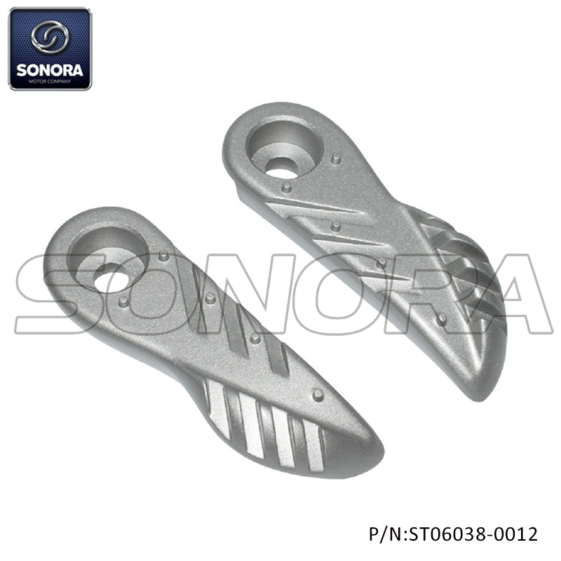 Foot rest for MBK Booster silver（P/N:ST06038-0012） Top Quality