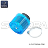 Air filter 38mm straight version blue shield（P/N:ST06046-0063）top Quality