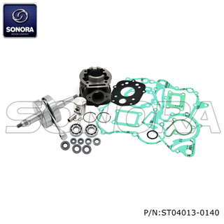 Derbi senda cylinder kit crankshaft crank bearings gaskets oil seals (P/N:ST04013-0140) Top Quality