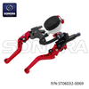 Universal Motorcycle CNC lever Red（P/N:ST06032-0069） Top Quali