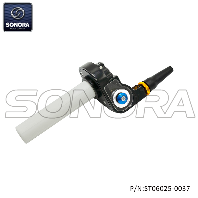 Throttle handle white (P/N:ST06025-0037) Top Quality