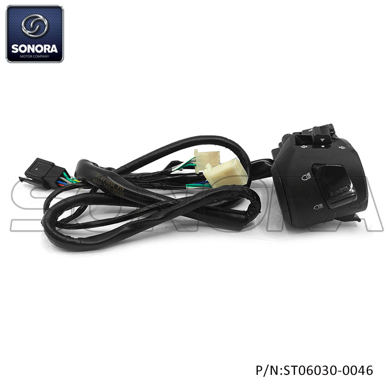 SYM JETX125 (EUR5) LC watercooled LEFT HANDLE SWITCH ASSY.,MODEL 2 REAR DISC 35200-XN1-010（P/N:ST06030-0046） Top Quality