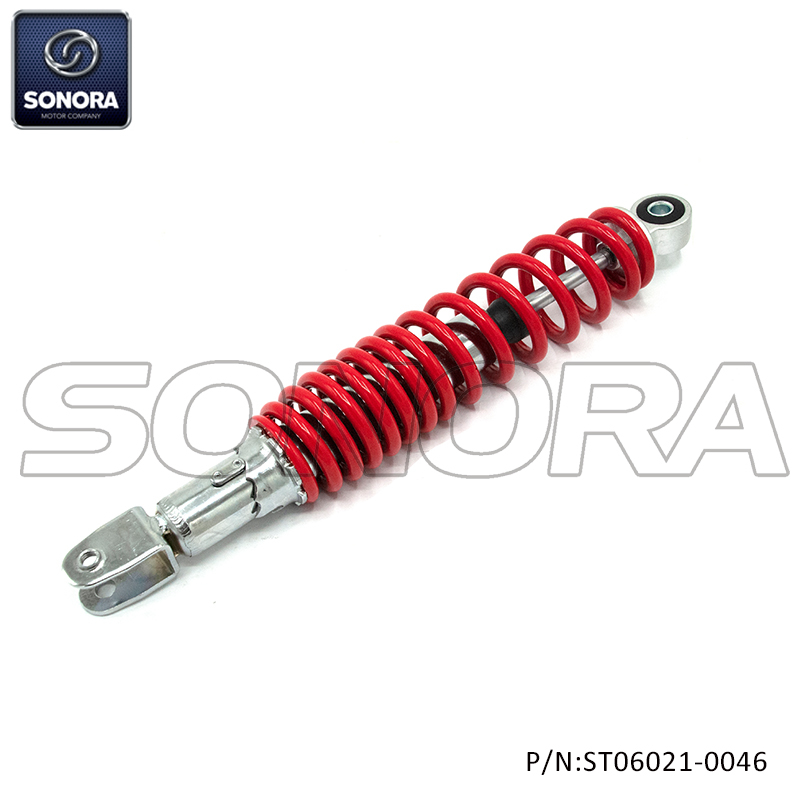 Shock absorber red/chrome 340MM (P/N:ST06021-0046) Top Quality