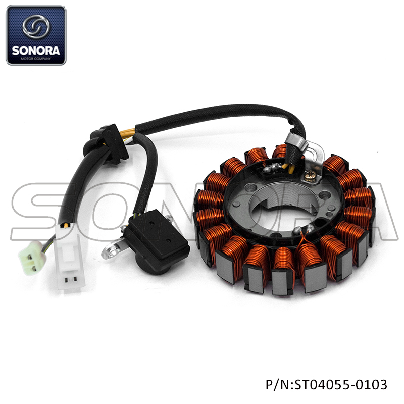 Stator for Sym VF3i GA18CV-MY, VF185 E5 /OEM No.:31120-VF3-000 (P/N:ST04055-0103 ) Top Quality