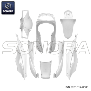 Fairings Kit SYM Symphony SR125 8 pieces - white(P/N:ST01012-0083) top quality
