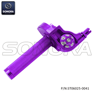 Universal CNC throttle handle purple (P/N:ST06025-0041) High Quality