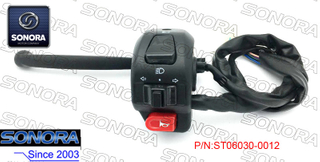 BENZHOU YY50QT L. Handle Switch Assy-with Black Lever (P/N:ST06030-0012) Top Quality