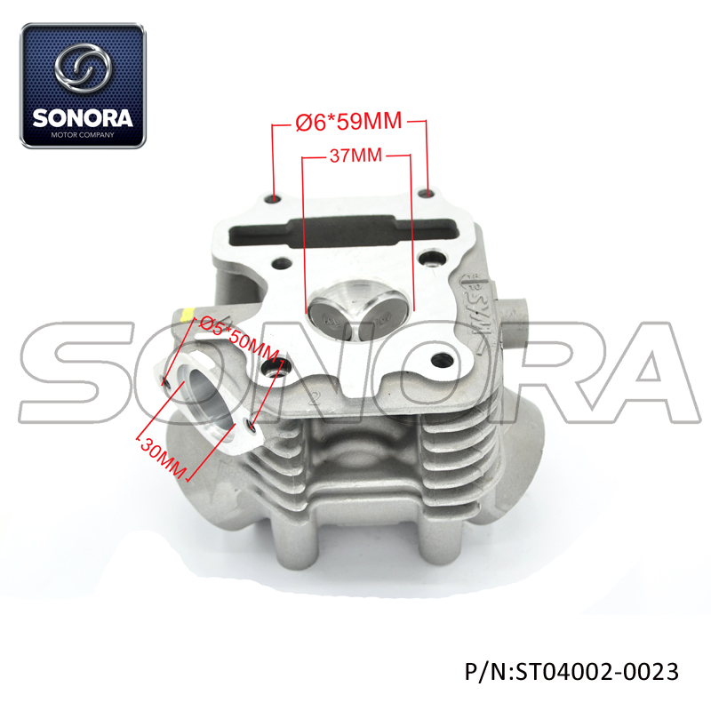 Cylinder head for SYM, PEUGEOT Speedflight kisbee 4T AMA (P/N: ST04002-0023) Top Quality