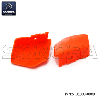 YAMAHA PW50 Side Cover Set Orange (P/N:ST01008-0009) Top Quality
