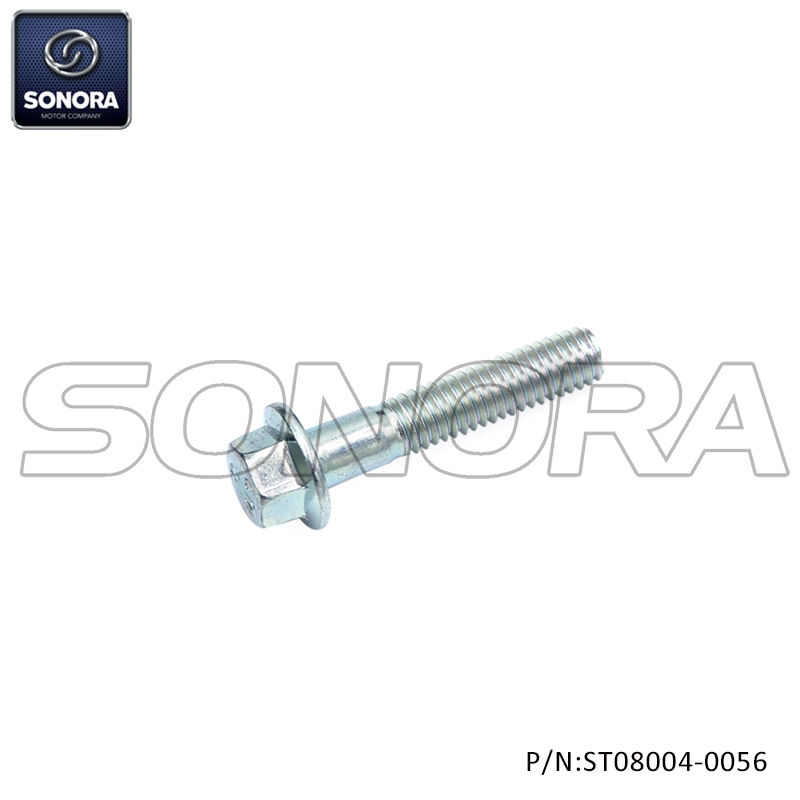 Flange bolts M6x30 chrome（P/N:ST08004-0056) Top Quality
