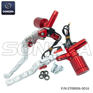 CNC lever set red(P/N:ST06036-0016) Top Quality