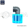 Air filter 90 degrees 35mm blue cover（P/N:ST06046-0073）top Quality