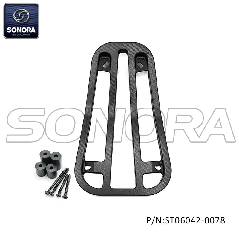  Premium quality CNC Luggage rack for Vespa Sprint Primavera black (P/N:ST06042-0078) Top Quality