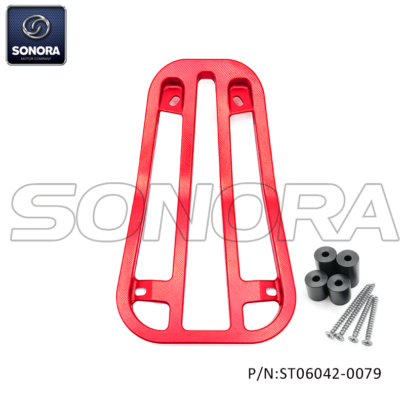  Premium quality CNC Luggage rack for Vespa Sprint Primavera red (P/N:ST06042-0079) Top Quality
