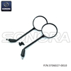 Vespa Mirror black M8 with M10 adaptor (P/N:ST06027-0010) high quality