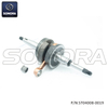 Crankshaft Peugeot horizontal 50cc 2 stroke Bearing needle size 12x16x13 75(P/N:ST04008-0019) Top Quality