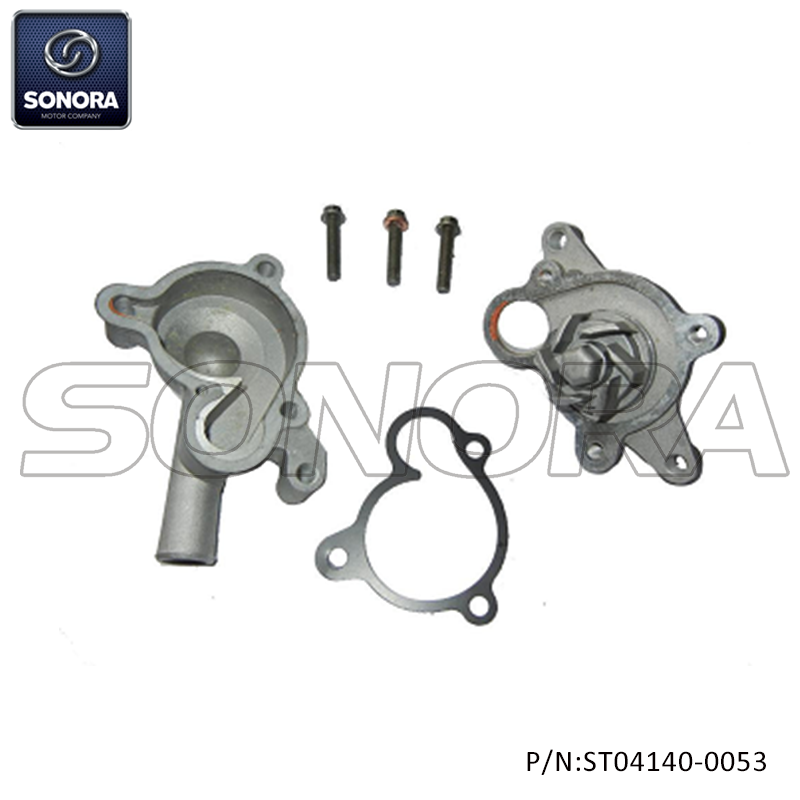 Water Pump Cover for Aprilia Leonardo 99-04 Malaguti Madison 250/300cc Grey (P/N:ST04140-0053) Top Quality