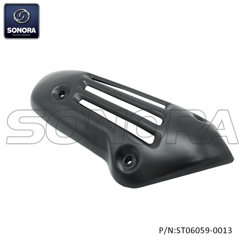 Heat shield protector Vespa Primavera Sprint matt black(P/N:ST06059-0013) Top Quality