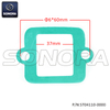 Reed valve gasket for Piaggio 2T (P/N:ST04110-0000) Top Quality