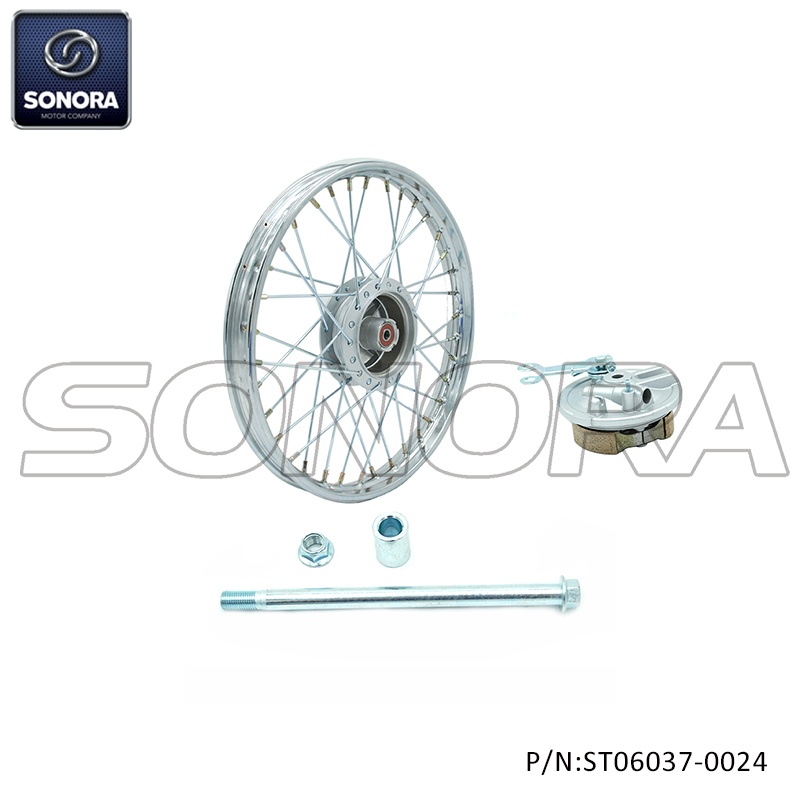 CG125 FRONT WHEEL COMPLETE（P/N:ST06037-0024） Top Quality