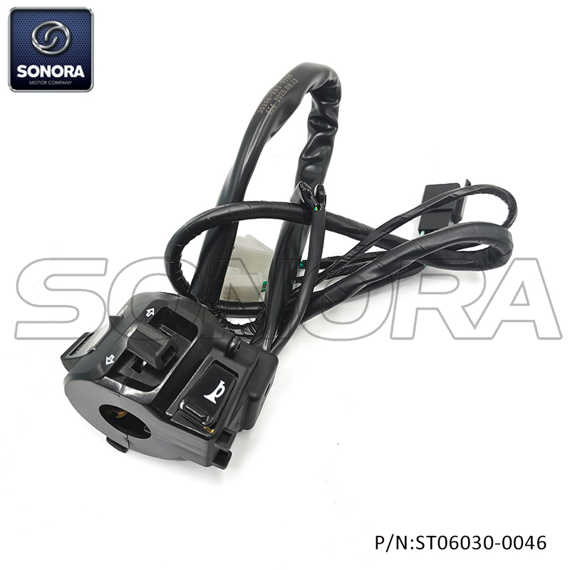 SYM JETX125 (EUR5) LC watercooled LEFT HANDLE SWITCH ASSY.,MODEL 2 REAR DISC 35200-XN1-010（P/N:ST06030-0046） Top Quality