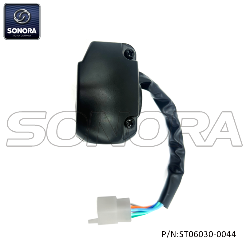 Chinese scooter left handle switch assy w/o brake lever ( P/N:ST06030-0044) Top Quality Parts
