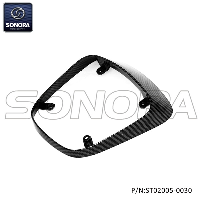 Rear light frame for Vespa Primavera,Sprint carbon look (P/N:ST02005-0030) Top Quality