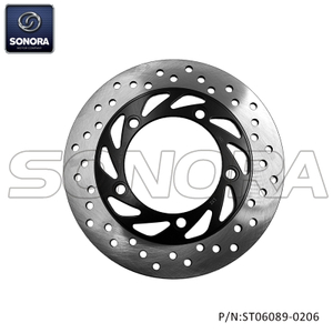 Rear brake disc ZS125-86A（P/N:ST06089-0206） Top Quality