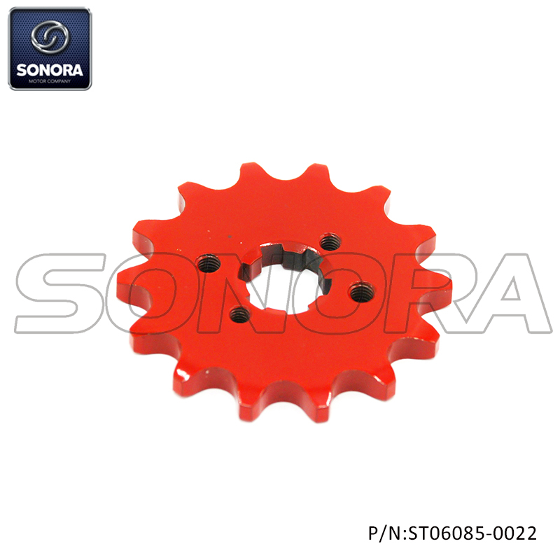 DERBI SENDA front sproket Z14 420 D50B, EBE50(P/N:ST06085-0022) Top Quality
