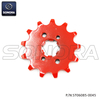 DERBI SENDA front sproket Z13 420 D50B, EBE53 red(P/N:ST06085-0045) Top Quality