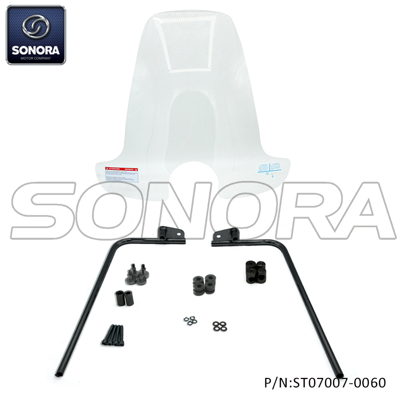 Windshield for Peugeot Django high Transparent (P/N:ST07007-0060） Top Quality