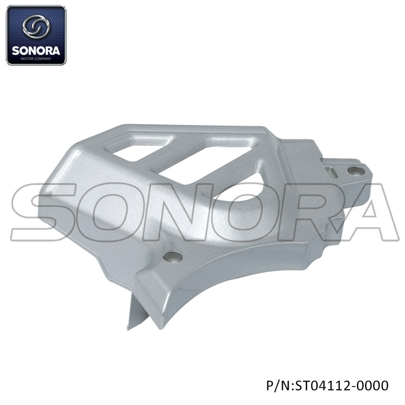 Minarelli AM6 Sproket cover-Silver (P/N:ST04112-0000) Top Quality