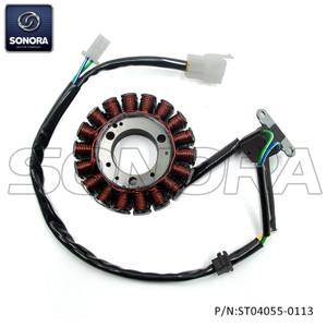 Stator Coil for SYM SYMPHONY 125 E4 LC 31120-MA1-000 (P/N:ST04055-0113 ) Top Quality