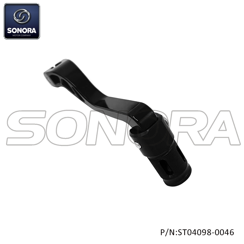 DERBI SHIFTER PEDAL ASSY BLACK/BLACK (P/N:ST04098-0046) Top Quality