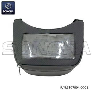 Handlebar Bag for Vespa,Lambretta,Scooter,Maxiscooter black (P/N:ST07004-0001) Top Quality