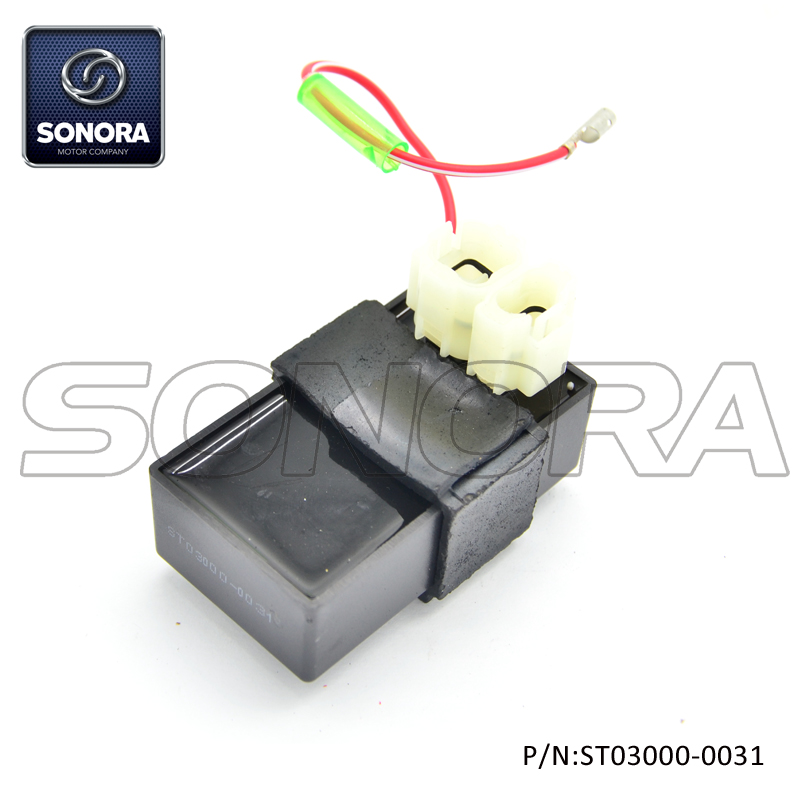GY6-50 139QMAB 12 rim 35kmh two plug with cable CDI (P/N:ST03000-0031) Top Quality