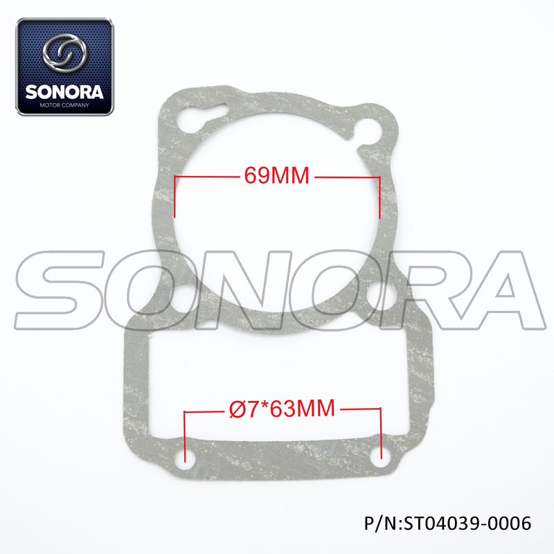 Cylinder base gasket for CG125 (P/N:ST04039-0006) Top Quality