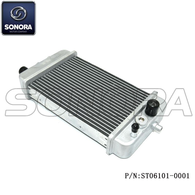 DERBI SENDAR RADIATOR with Thermostat Mounting hole (P/N:ST06101-0001) Top Quality