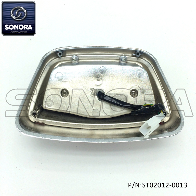 ST02012-0013 ZNEN SPARE PARTS ZN50QT-30A Riva Tail light Chrome frame (4)