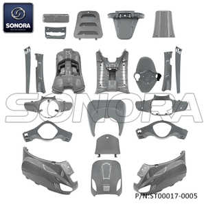 ZN50QT-30A Fairing kit 21pcs-Nardo Grey -SC002(P/N:ST01012-0044) Top Quality