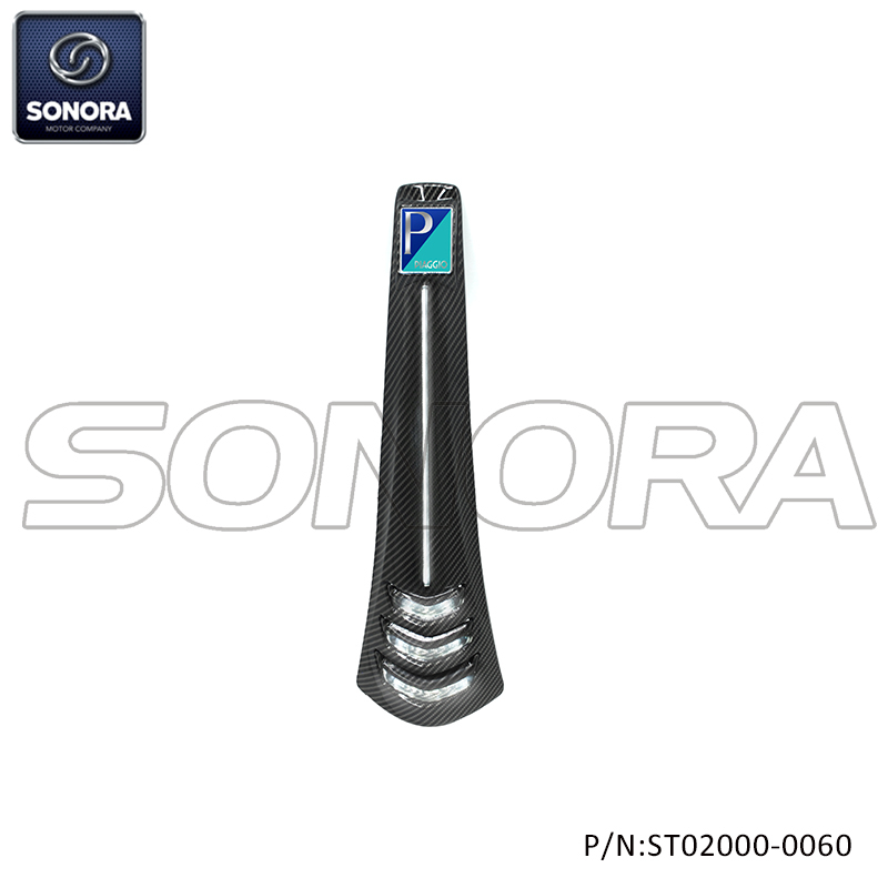  VESPA Sprint primavera Central cover with white light carbon look (P/N:ST02000-0060) Top Quality