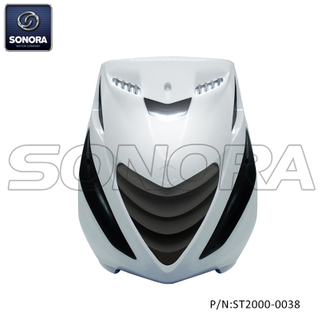 Zip front decaration light-White (P/N:ST02000-0038) Top Quality