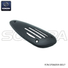 Vespa LX LXV S FLY Heat shield protector Matt black (P/N:ST06059-0017) Top Quality
