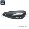 Heat shield protector LX LXV S FLY gloss black(P/N:ST06059-0016) Top Quality