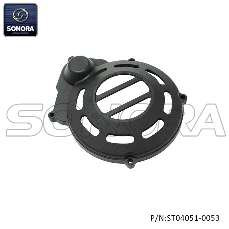 Ignition cover CNC Minarelli AM6. matt balck (P/N:ST04051-0053) Top Quality