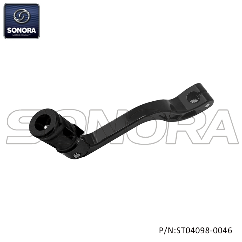 DERBI SHIFTER PEDAL ASSY BLACK/BLACK (P/N:ST04098-0046) Top Quality