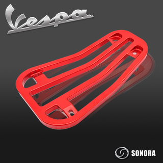  Premium quality CNC Luggage rack for Vespa Sprint Primavera red (P/N:ST06042-0079) Top Quality