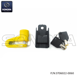 Disc brake lock mini 5.5mm yellow(P/N:ST06022-0060) Top Quality